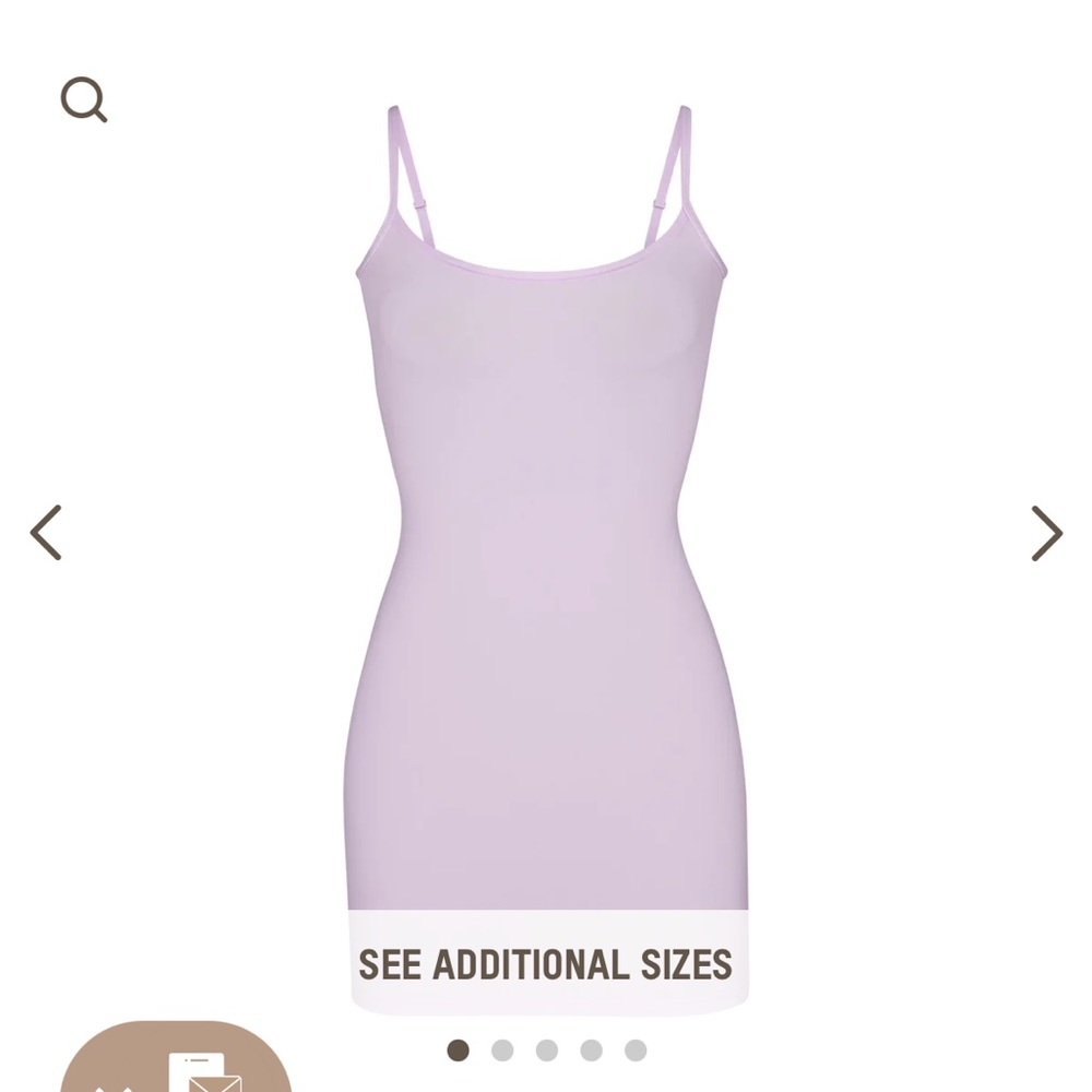 SKIMS purple fits everyone dress